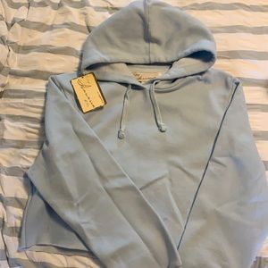 Vintage Havana Cropped Hoodie